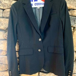 Black Banana Republic Suit coat blazer Size 0